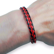 Bracciale cuoio intrecciato usato Bracciale cuoio intrecciato usato  Velletri