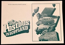Postcard postbus scotland for sale  NEWCASTLE