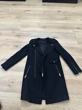 Zara black zip for sale  LONDON