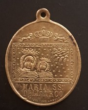 Medaglia religiosa votiva usato  Italia