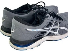 Tênis de corrida ASICS masculino tamanho 14 gel-flux 5 cinza preto T811Q conforto comprar usado  Enviando para Brazil