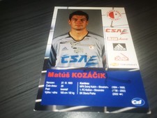 Cartão de autógrafo assinado à mão por Matus Kozacik SK Slavia Prague Club, usado comprar usado Cartão de autógrafo assinado à mão por Matus Kozacik SK Slavia Prague Club, usado comprar usado  Enviando para Brazil