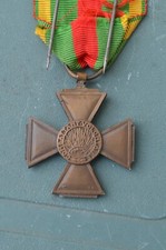 Croix combattant volontaire d'occasion  Hermanville-sur-Mer