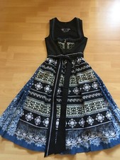 Schwarz blaues dirndl gebraucht kaufen  Schirmitz