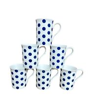 Blue polka dot for sale  RHYL