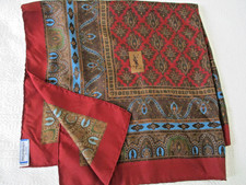 Foulard soie 84cm usato  Spedire a Italy
