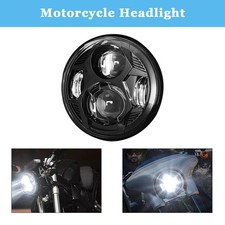Farol LED 5,75 polegadas 5,75 polegadas compatível com Harley Dyna Super Glide personalizado 05-14, usado comprar usado  Enviando para Brazil