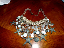 Mermaid seashell bib for sale  Olin
