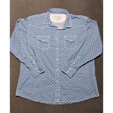 Camisa ocidental geométrica Wrangler 20X Competition Advanced Comfort masculina XXL comprar usado  Enviando para Brazil