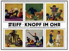 Steiff seltene farbreklame gebraucht kaufen  Waldburg