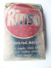 Vintage rinso soap for sale  DERBY