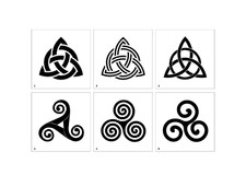 Celtic knot stencils for sale  IPSWICH