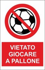 Cartello segnaletico vietato usato  Acate
