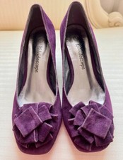 Purple faux suede for sale  WESTON-SUPER-MARE