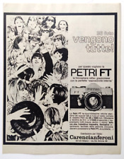 Pubblicita petri fotocamera usato  Ferrara