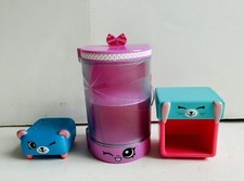 Lote misto de 3 vitrines Shopkins móveis feira de alimentos cupcake doces comprar usado  Enviando para Brazil