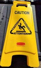 Rubbermaid commercial caution for sale  Coraopolis