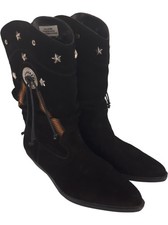 Wrangler leather western for sale  UK