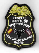 parche POLICIA USA FBI OFICINA DE MADRID patch comprar usado parche POLICIA USA FBI OFICINA DE MADRID patch comprar usado  Enviando para Brazil