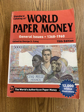 Catalog paper money for sale  Jewett City