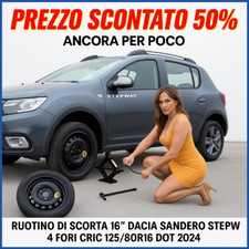 Kit ruotino scorta usato  Torino