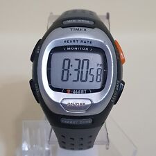 Relógio Timex monitor de frequência cardíaca T5G981 esporte moldura prata pulseira cinza... BATERIA NOVA, usado comprar usado  Enviando para Brazil