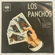 TRIO LOS PANCHOS - VOL. 5 - MEXICAN 7" EP PS STAINED ON COVER, BOLERO, usado comprar usado  Enviando para Brazil