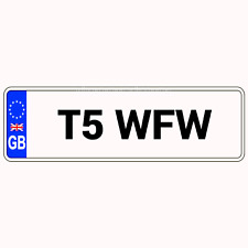 Wfw private reg for sale  BOLTON