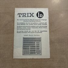 Metallbaukasten trix zusatzkas gebraucht kaufen  Remscheid