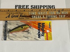 Isca rara vintage Bagleys giratória minnow topwater Firetiger SPM2 BG/OB comprar usado Isca rara vintage Bagleys giratória minnow topwater Firetiger SPM2 BG/OB comprar usado  Enviando para Brazil