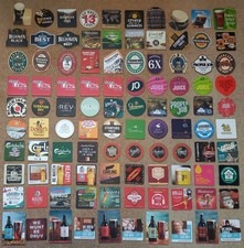 100 beer mats for sale  WARWICK