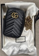 Gucci marmont leather for sale  CHESHAM