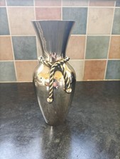 Brass vase brass for sale  SHANKLIN