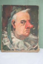 Tableau peinture clown. d'occasion  France