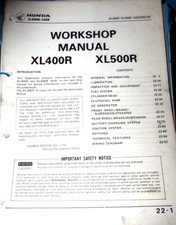 Honda xl400r xl500r for sale  ASHFORD