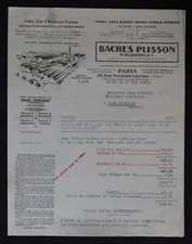 Invoice 1939 paris d'occasion  Expédié en Belgium