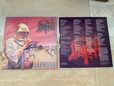 Usado, Death Leprosy Signed Autographed By Chuck Schuldiner and Sean Reinert 1988 vinyl comprar usado  Enviando para Brazil