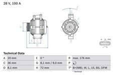 Lichtmaschine generator scania gebraucht kaufen  Bautzen-Umland II