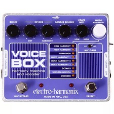 Pedal de efeitos de vocoder Electro-Harmonix EHX caixa de voz máquina de harmonia vocal comprar usado  Enviando para Brazil