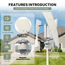 3kw vertikal windkraftanlage gebraucht kaufen  Deutschland