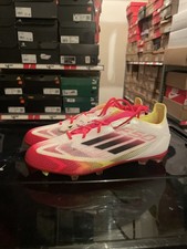 Chuteiras de futsal Adidas Youth tamanho 5.5 F50 ELITE FG branca academia Spike IE1305, usado comprar usado  Enviando para Brazil