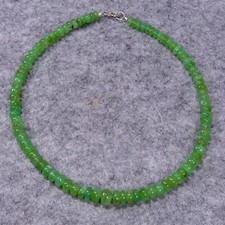Chrysopras halskette 925er gebraucht kaufen  Berlin