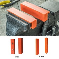 2* Almohadillas de mandíbula de vicio de banco naranja excelentes accesorios de molino y accesorios de prensa de taladro segunda mano  Embacar hacia Mexico