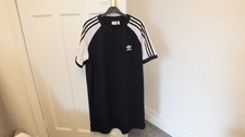 Adidas black shirt for sale  WAKEFIELD