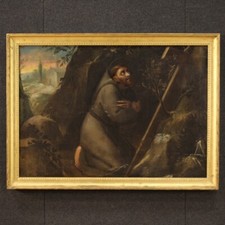 Quadro religioso olio usato  Italia