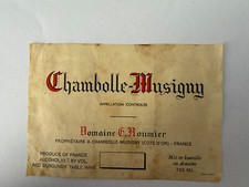Etiquette georges roumier usato  Spedire a Italy