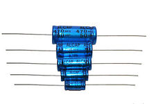 Capacitor bipolar Alcap 50v-150v 1uf-470uf vendido em pares tampas cruzadas de alto-falante comprar usado  Enviando para Brazil