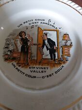 Assiette publicitaire d'occasion  Bienvillers-au-Bois