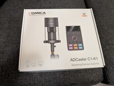 Kit de áudio podcast transmissão ao vivo microfone placa de som Comica ADCaster C1-K1  comprar usado  Enviando para Brazil