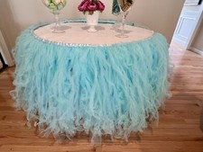 Tutu table skirt for sale  Boylston